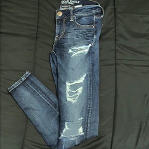 American Eagle Distressed Skinny Jeans